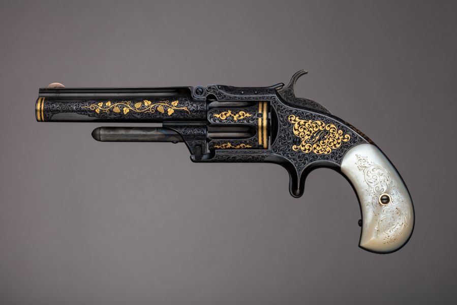 Revolver Smith & Wesson modèle 1 1/2 seconde (n° de série 30451)